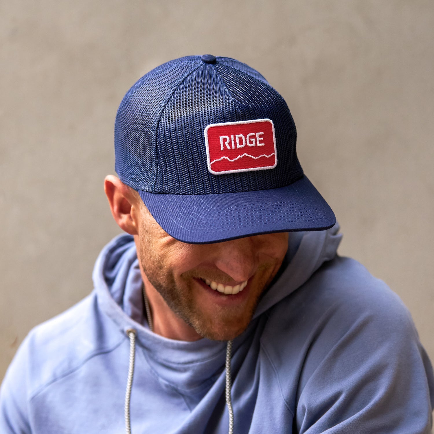 Ridge Mesh Snapback - Alpine Navy