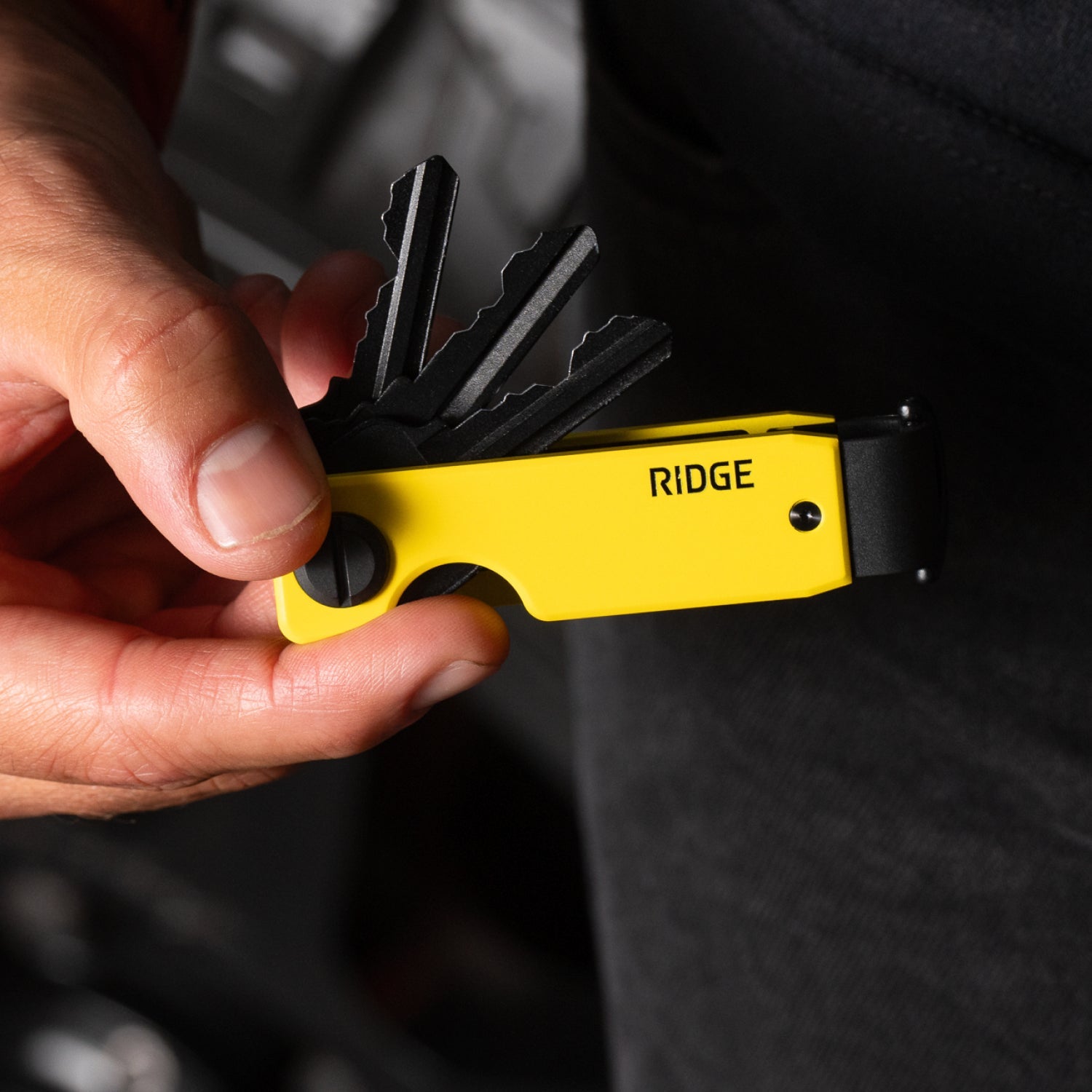 Ridge KeyCase - Apex Yellow