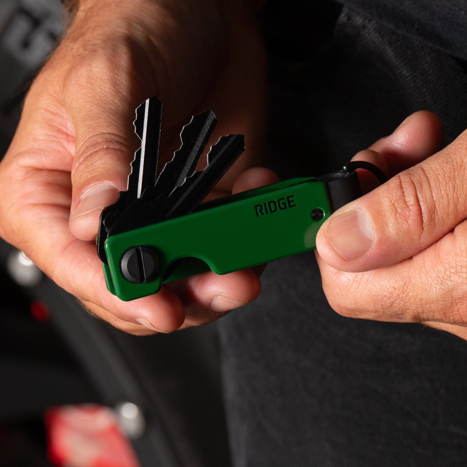 Ridge KeyCase - British Racing Green