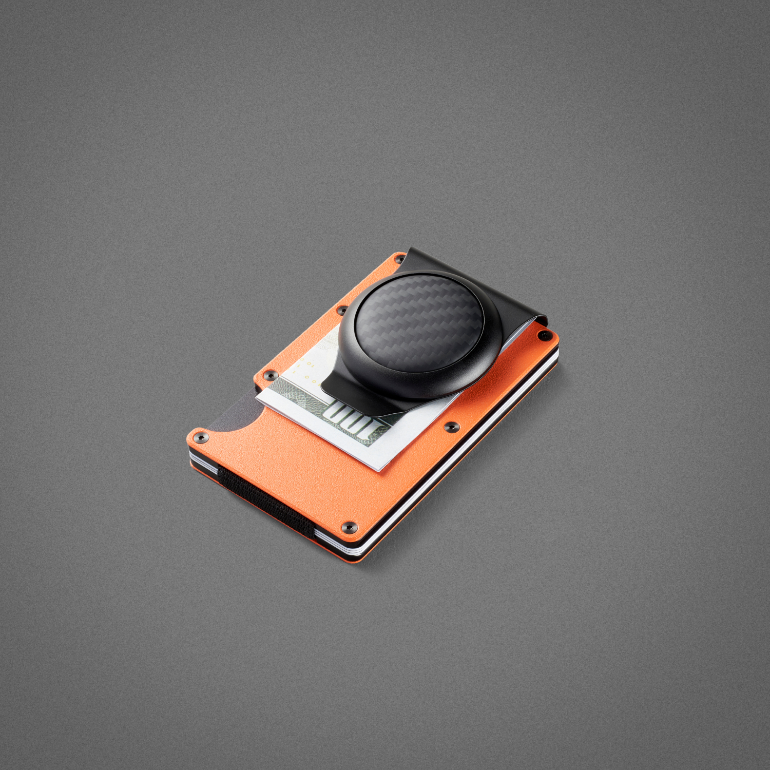 Carbon AirTag Money Clip