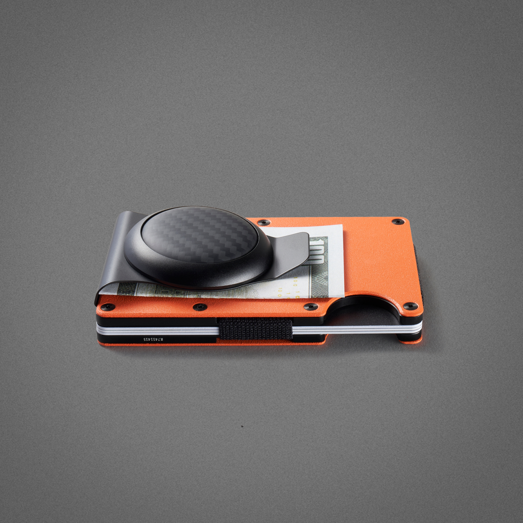 Carbon AirTag Money Clip
