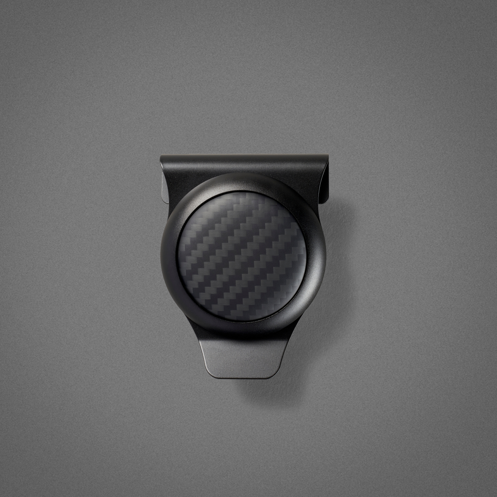 Carbon AirTag Money Clip