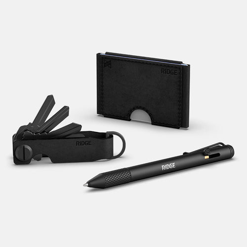 Dagelijkse Schrijver Kit - Biflex - MKBHD - Middernacht Zwart Leer