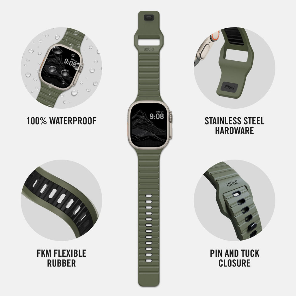 Everyday Watch Strap - Ultra/46mm - Matte Olive