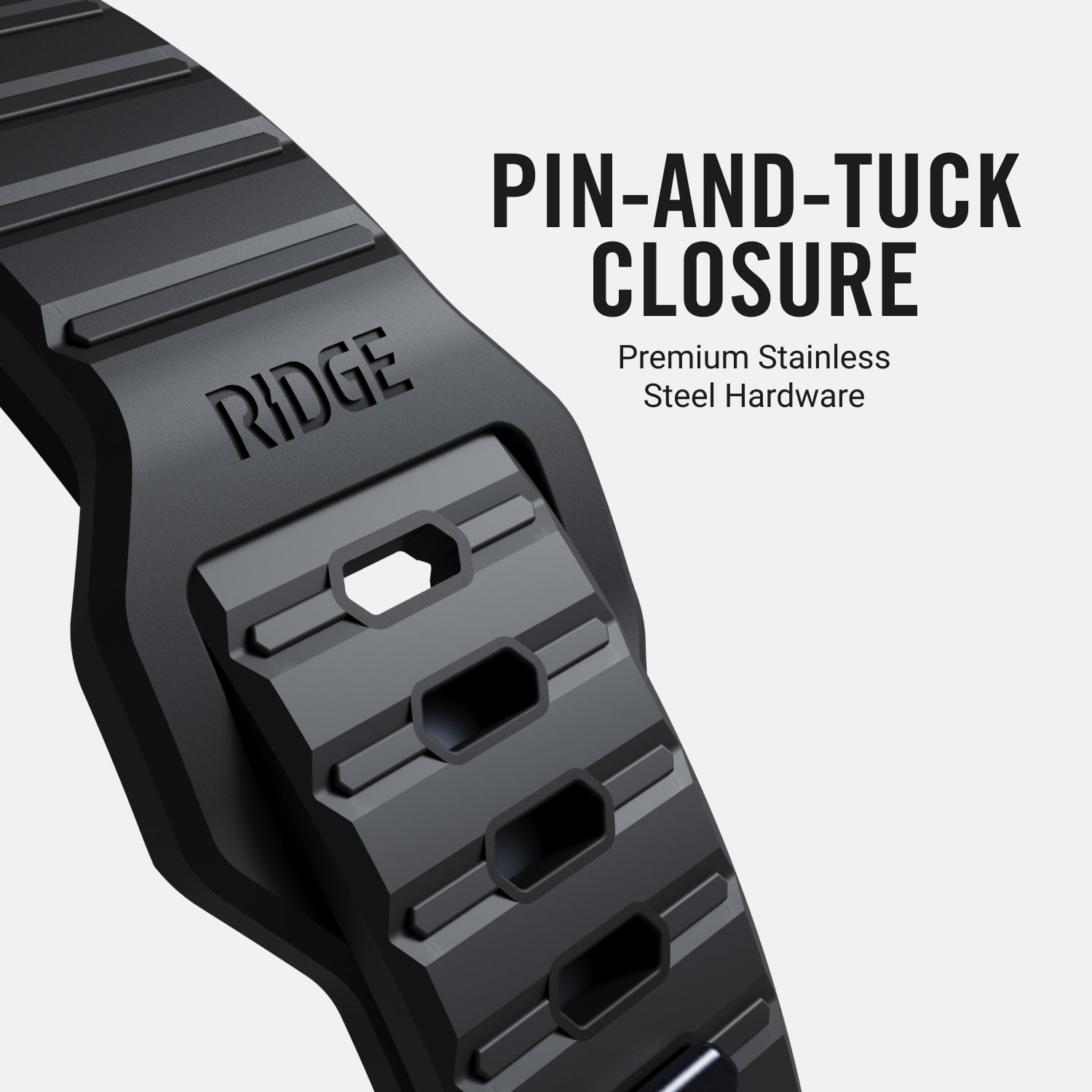 Everyday Watch Straps - 41/42mm - Matte Black