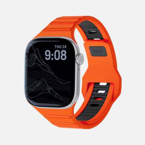 Alledaagse Horlogebanden - 41/42mm - Basecamp Oranje
