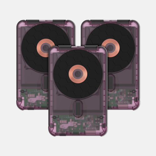 Ridge Power Bank - 10k mAh Bundle - Atomic Purple - 3-Pack