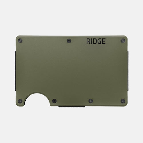Ridge Wallet - Matte Olijf