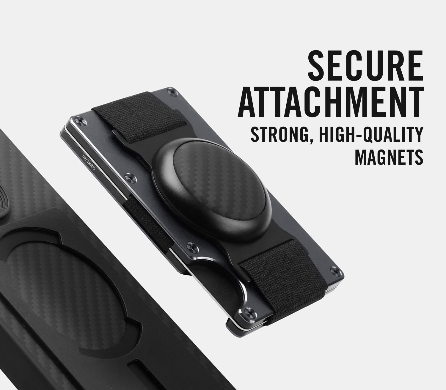 Ridge Wallet For MagSafe - Matte Black