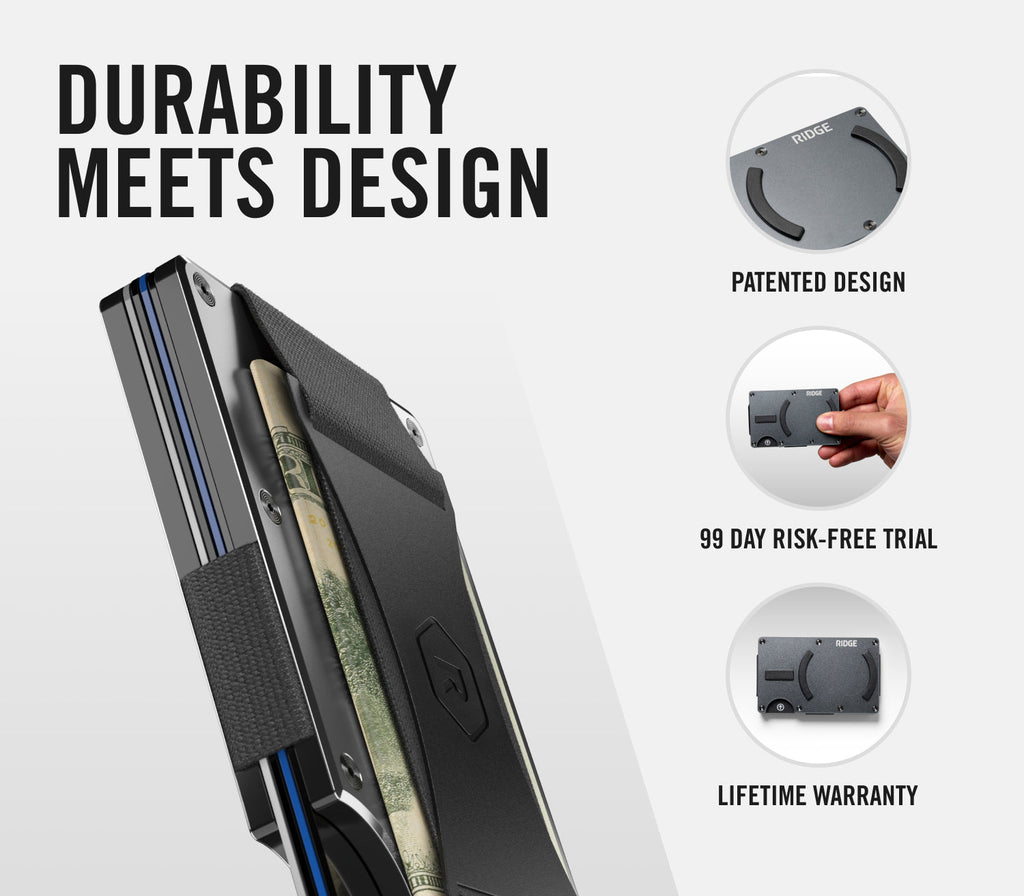 Ridge Wallet For MagSafe - Matte Black