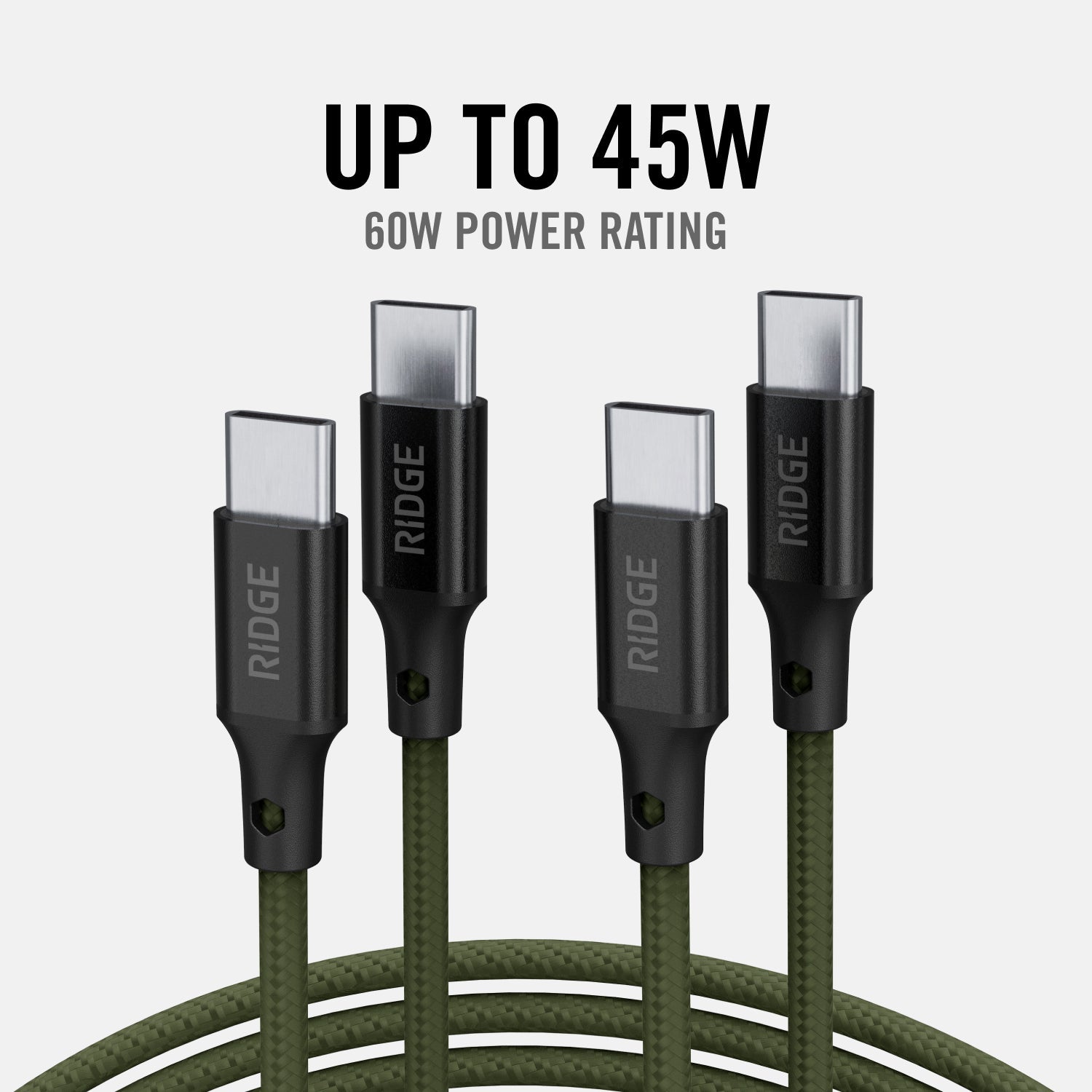 45W Power Adapter Kit - Matte Olive