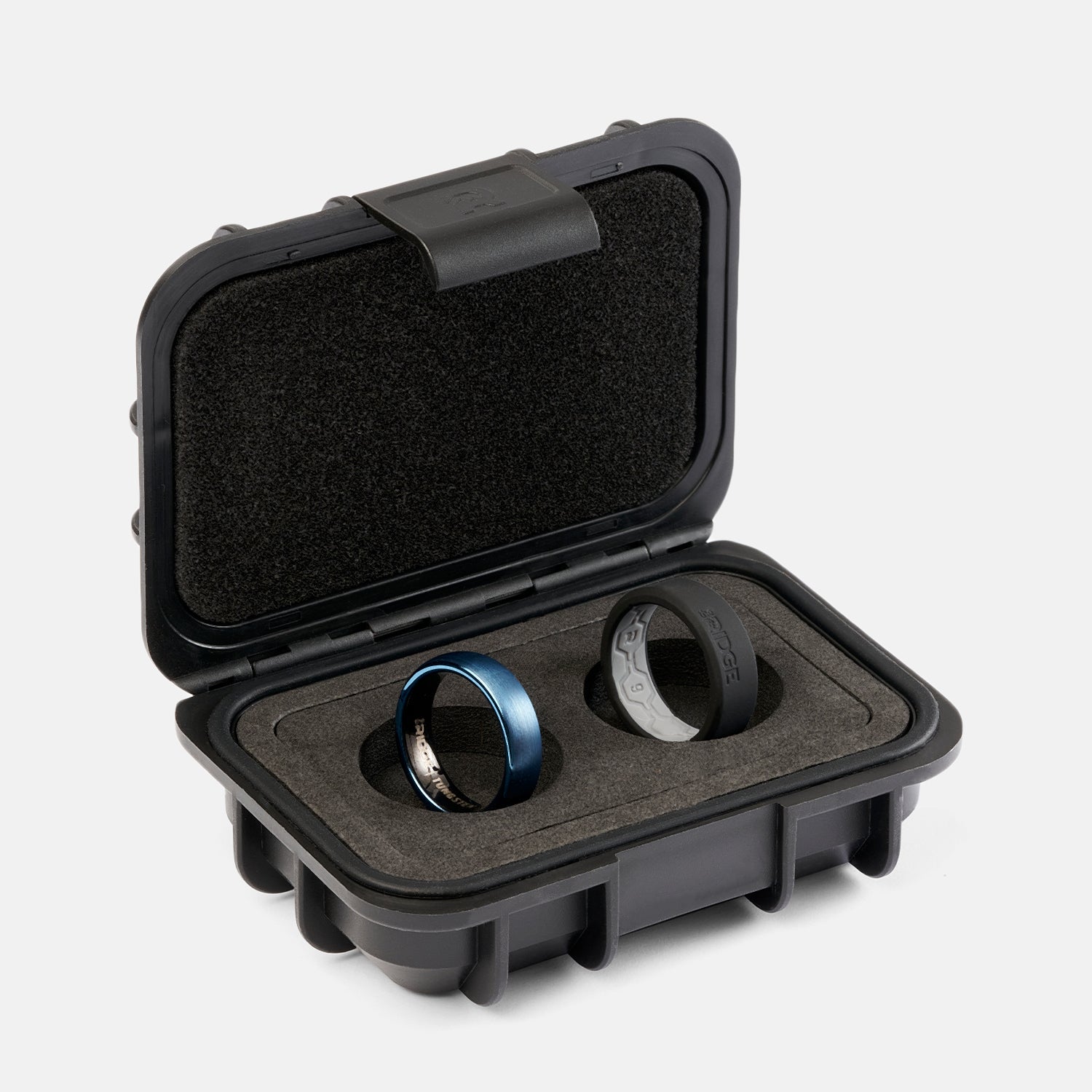 Ridge 6mm Afgeronde Ring Set - Alpine Navy