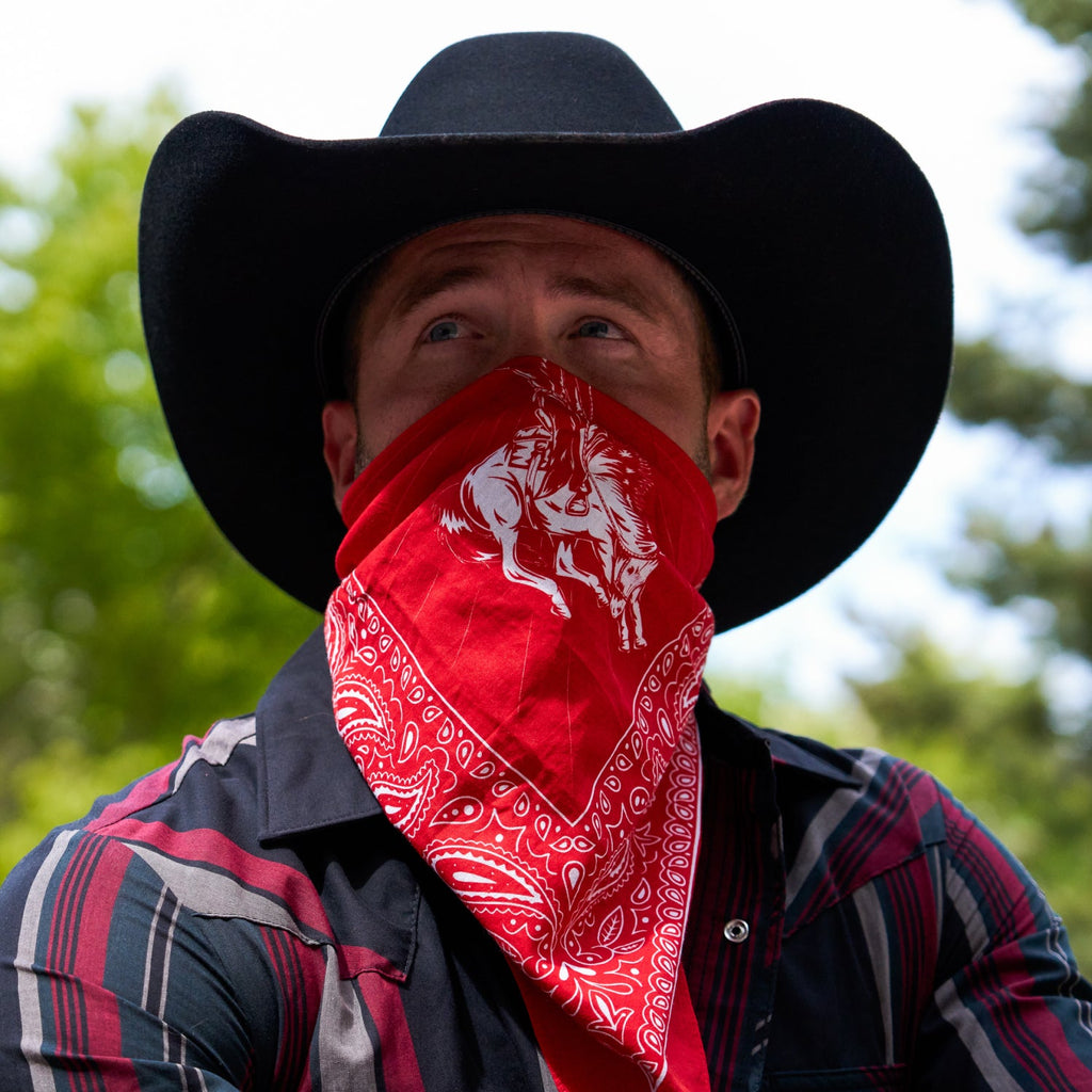 Ridge Bandana - Rodeo Red