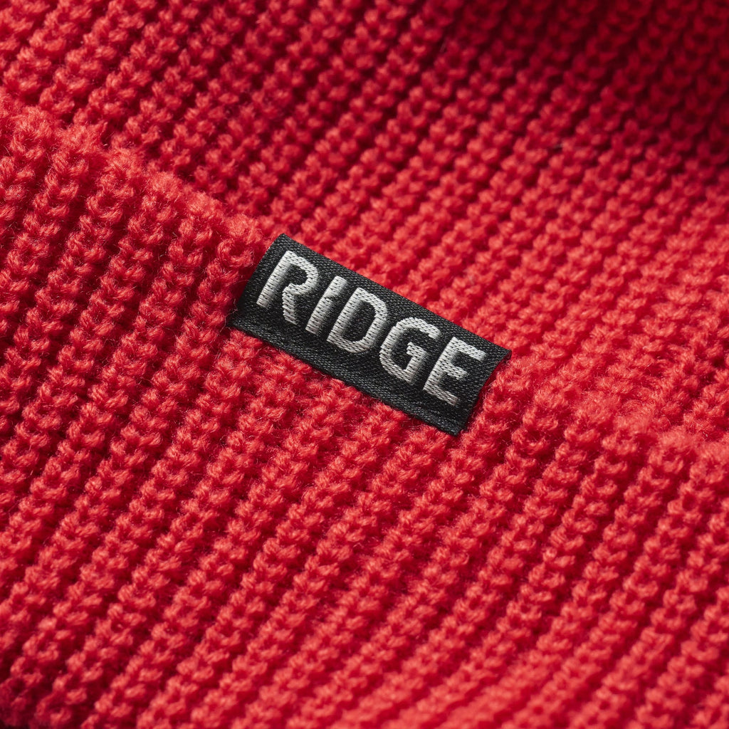 Classic Cuffed Beanie - Rodeo Red