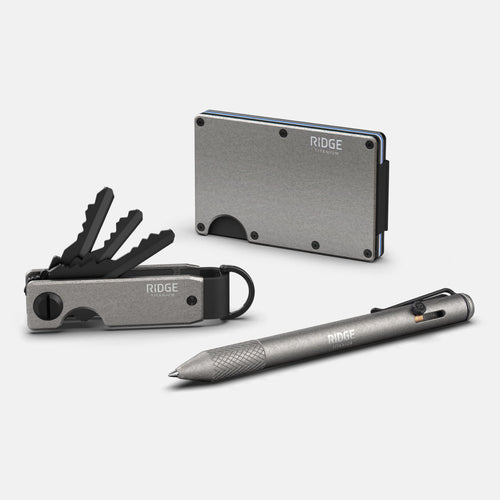 Daily Writer Kit - Stonewashed Titanium