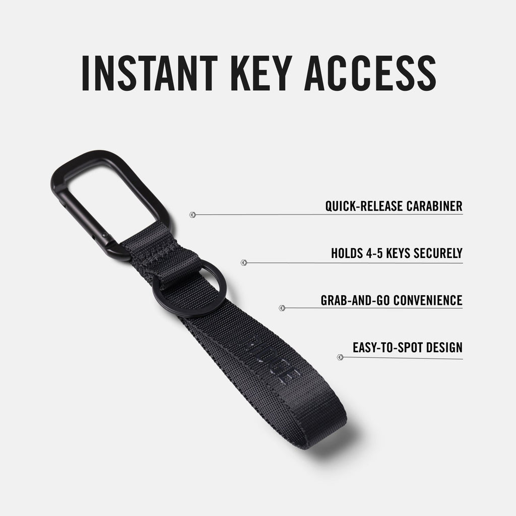 Everyday Keychain - Matte Black