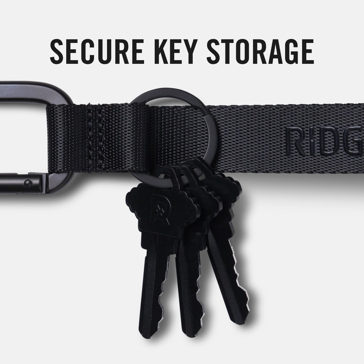 Everyday Keychain - Matte Black