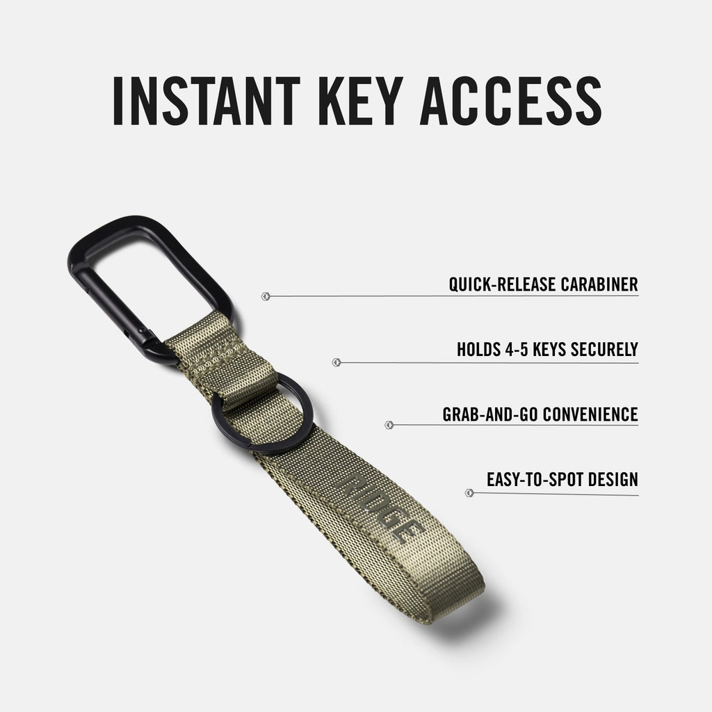 Everyday Keychain - Matte Olive