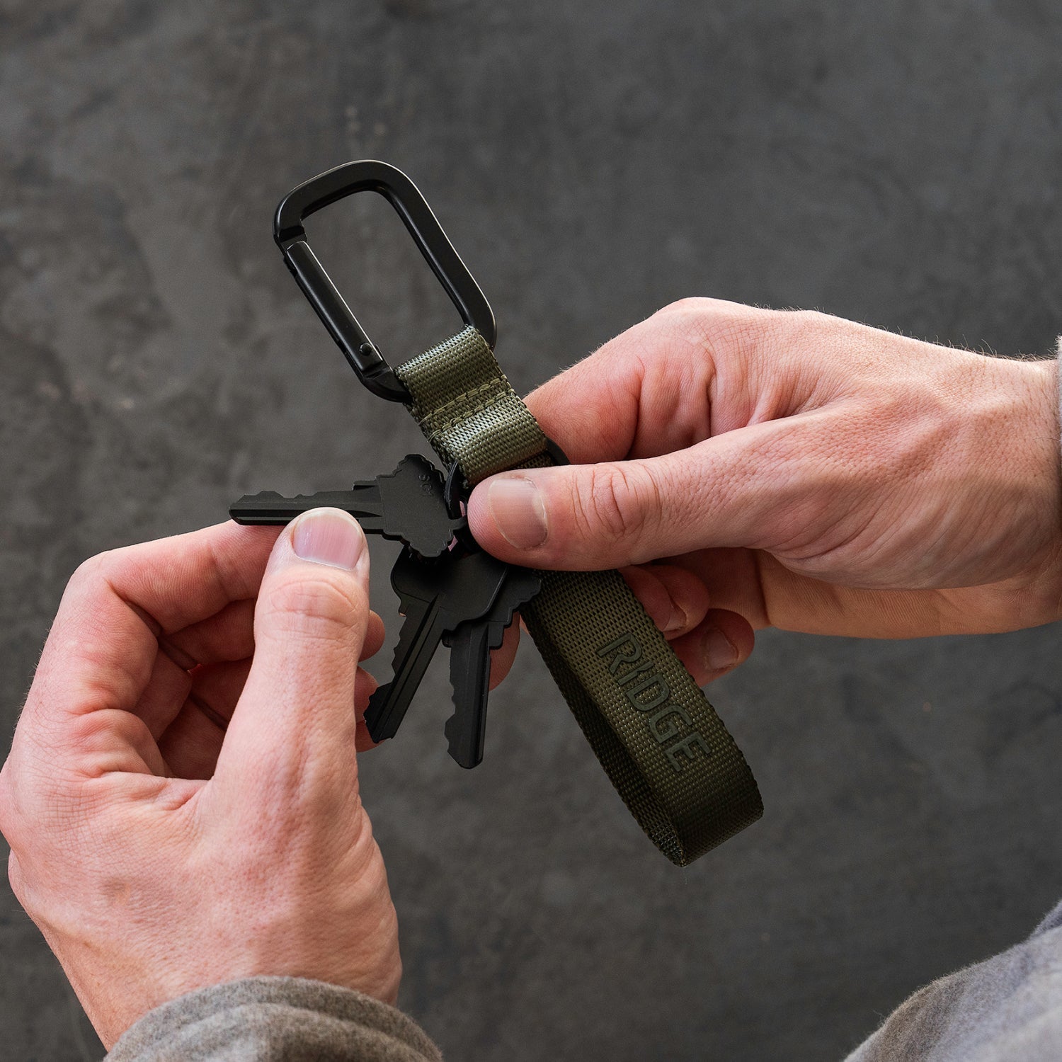 Everyday Keychain - Matte Olive