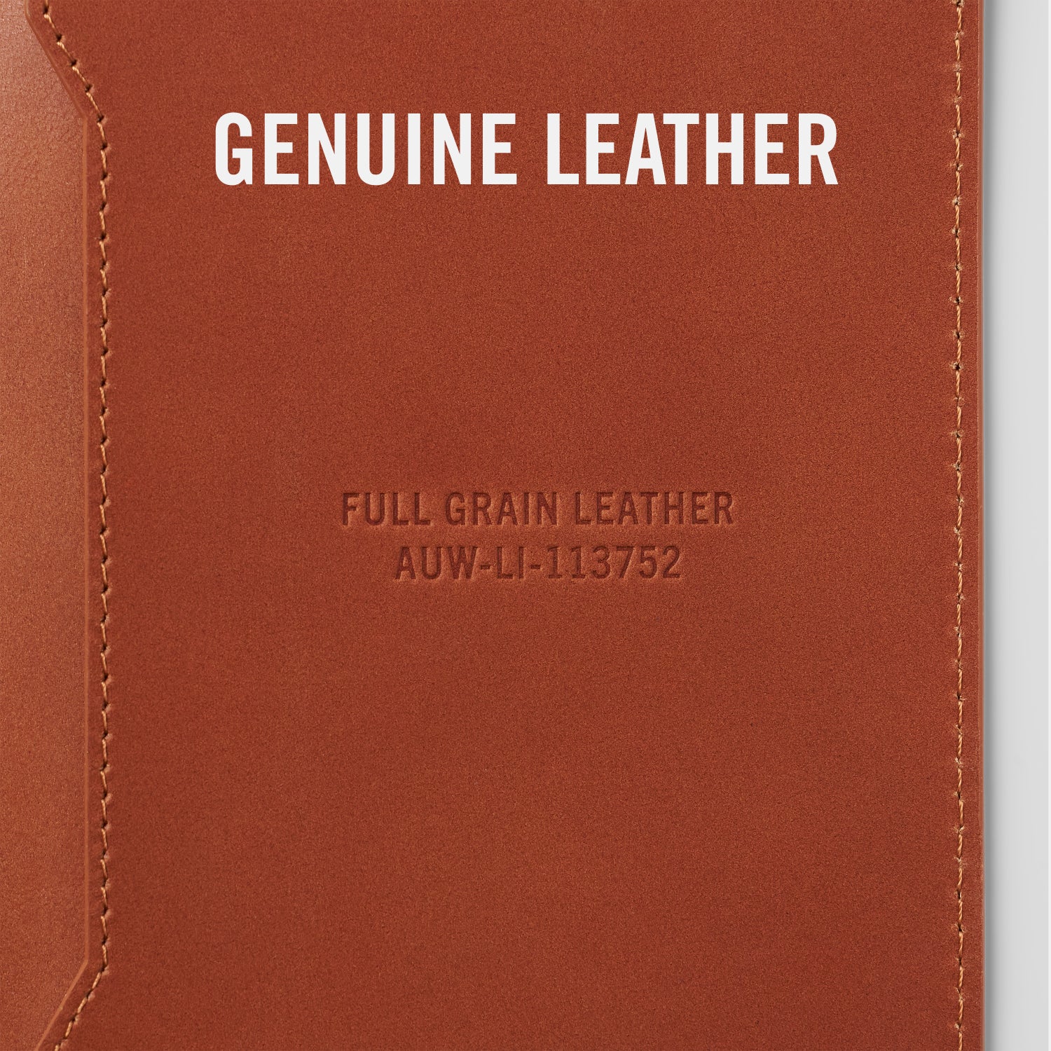 Passport Wallet - Tobacco Brown Leather