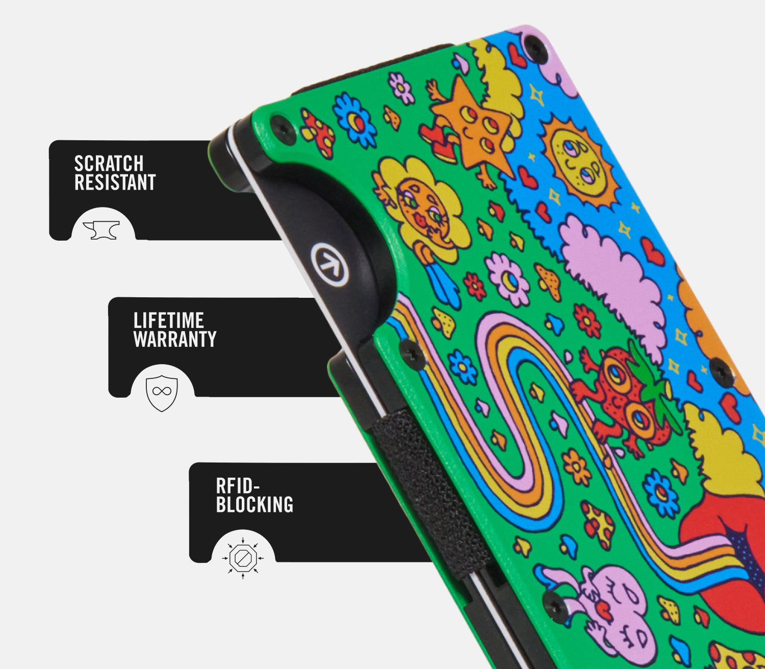 Ridge Wallet - Claire Morales - Happy Daze