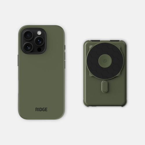 Dagelijks Oplaadset - iPhone 16 Pro - Matte Olijf