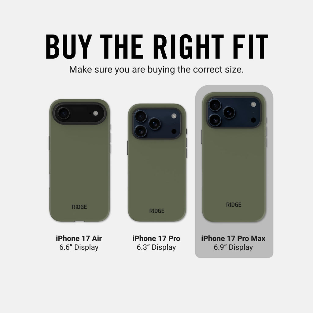 Everyday Phone Case - iPhone 17 Pro Max - Matte Olive